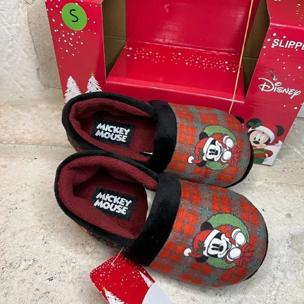 Disney Mickey Mouse slippers sz small